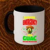 Funny In Queso Emergency Add Guac Coffee Mug thumb 2