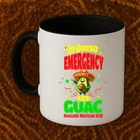 Funny In Queso Emergency Add Guac Coffee Mug thumb 2
