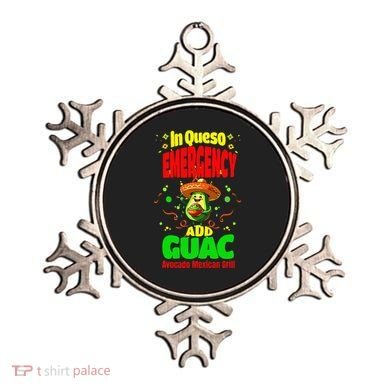 Funny In Queso Emergency Add Guac Ornament