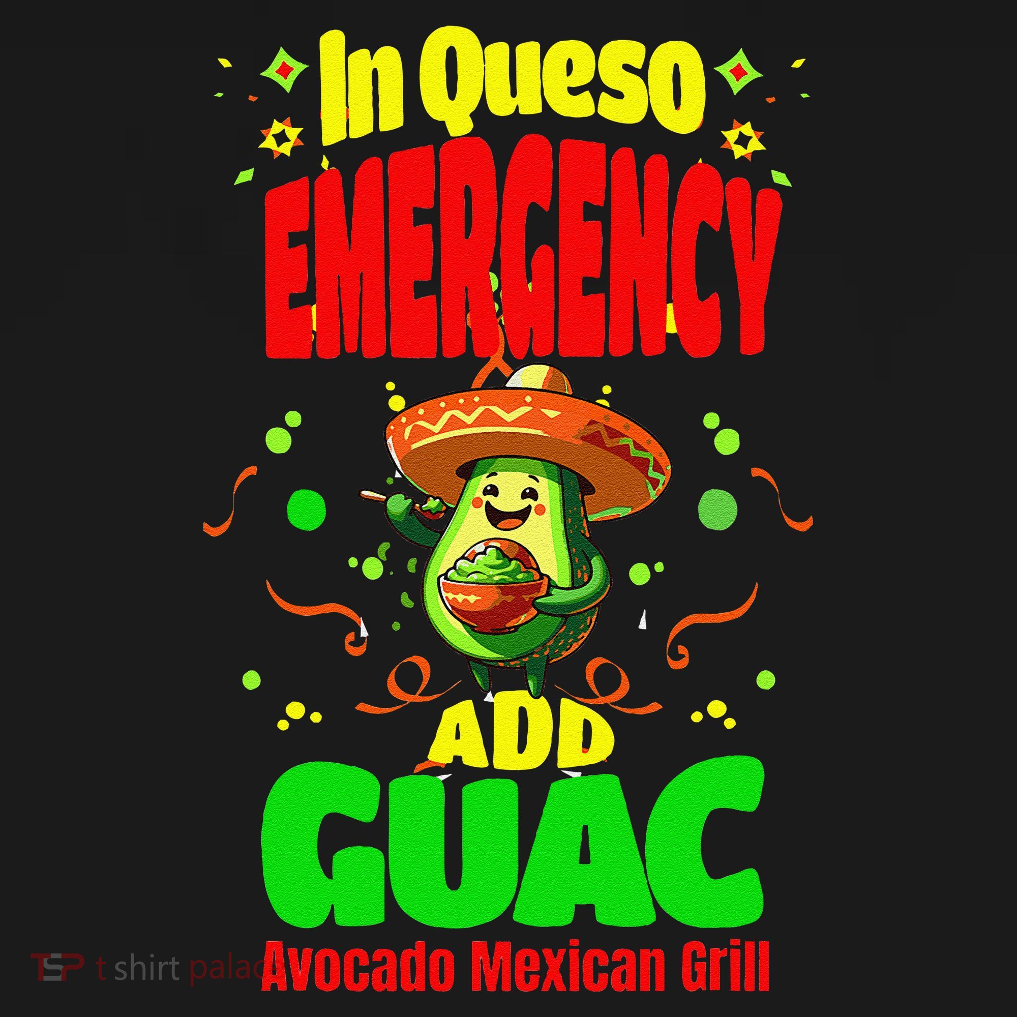 Funny In Queso Emergency Add Guac Ornament