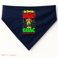 Funny In Queso Emergency Add Guac USA-Made Doggie Bandana thumb 0