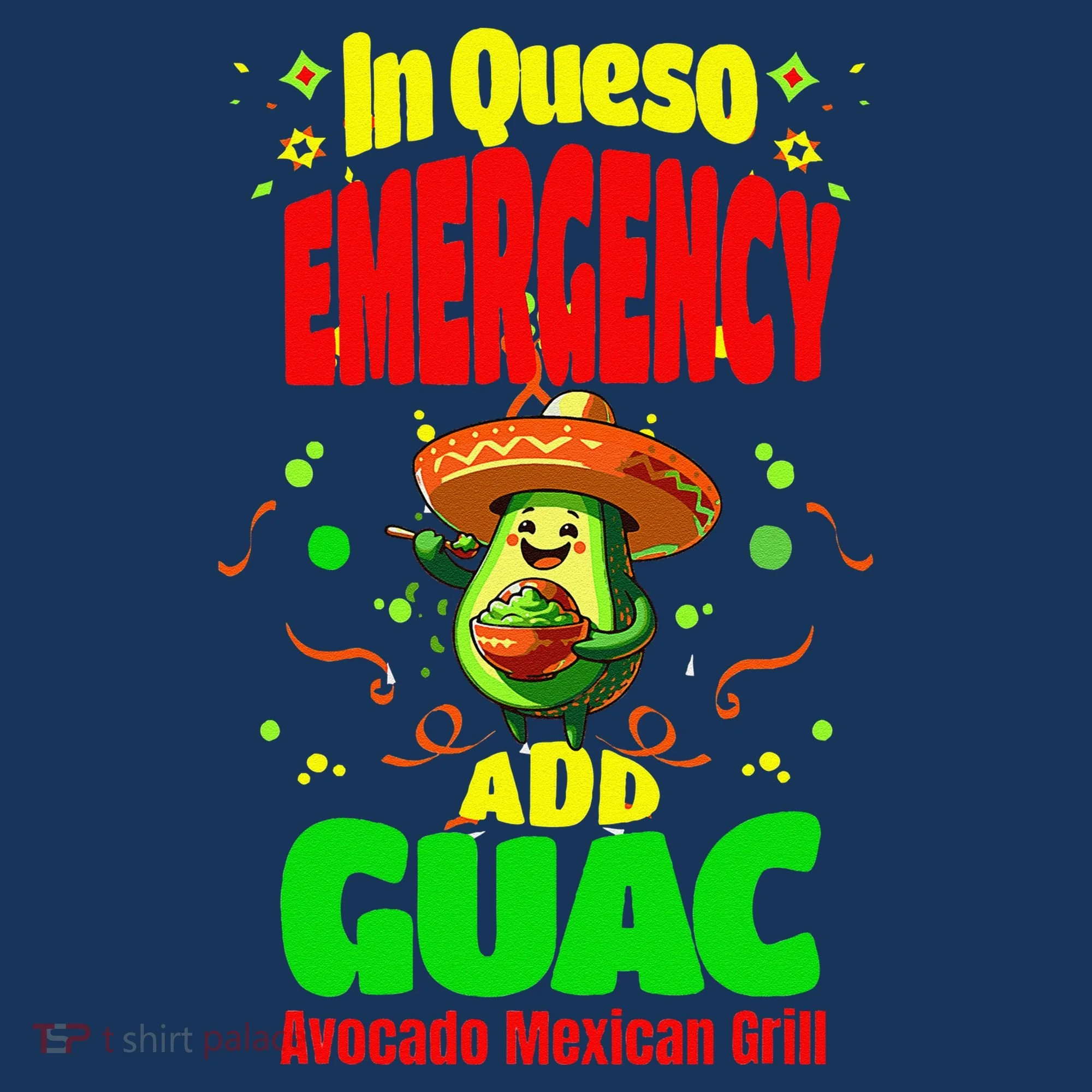 Funny In Queso Emergency Add Guac Coaster
