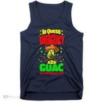 Funny In Queso Emergency Add Guac Tank Top thumb 0