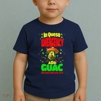 Funny In Queso Emergency Add Guac Toddler T-Shirt thumb 2