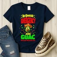 Funny In Queso Emergency Add Guac Women's T-Shirt thumb 3
