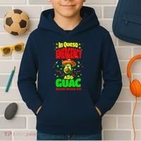 Funny In Queso Emergency Add Guac Kids Hoodie thumb 2