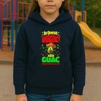 Funny In Queso Emergency Add Guac Kids Hoodie thumb 3