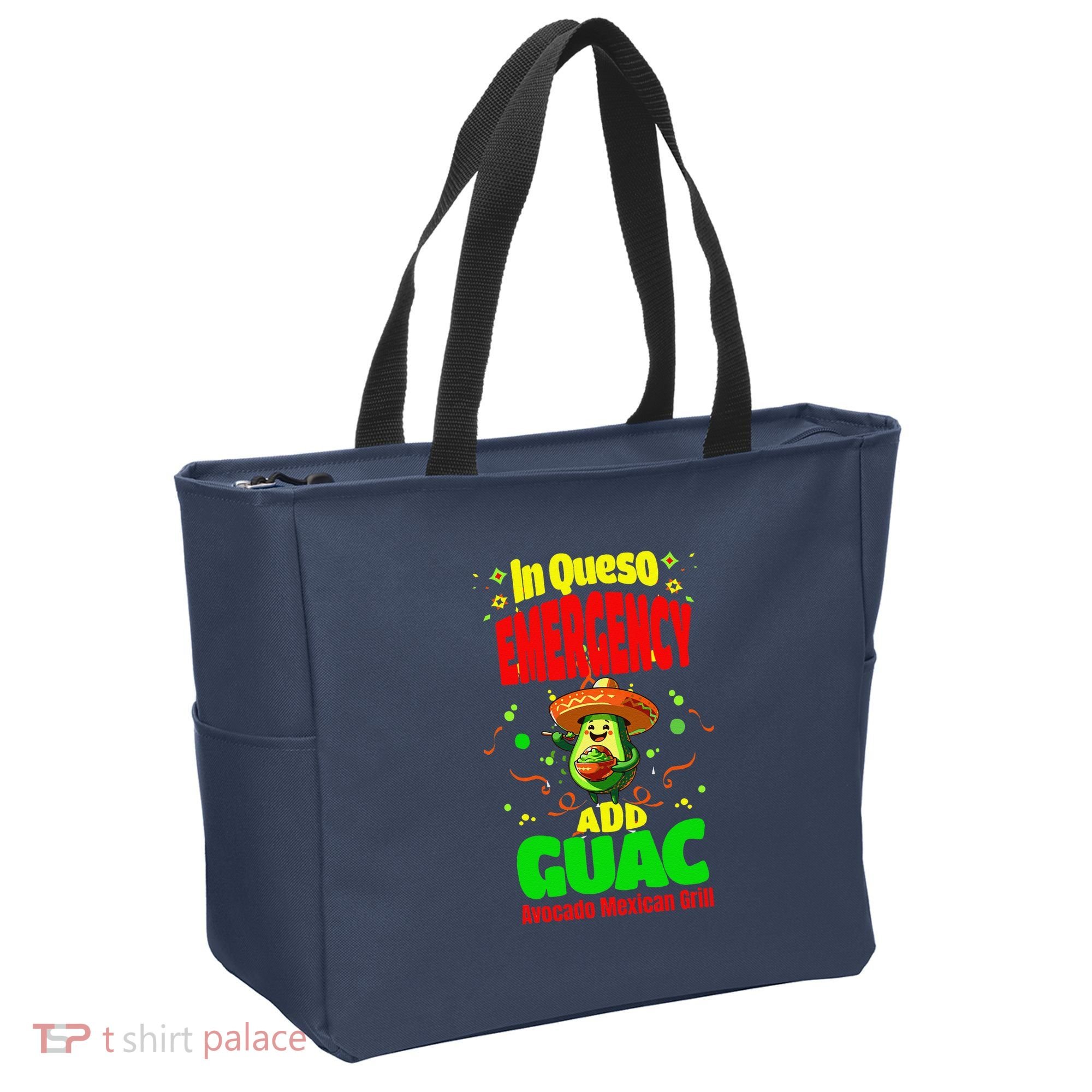 Funny In Queso Emergency Add Guac Tote Bag