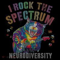 Funny I ROCK THE SPECTRUM Autism Awareness Dad Support Coffee Mug thumb 5