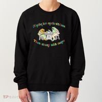 Frog I'd Rather Have Crumbs With Bums Women's Sweatshirt thumb 0