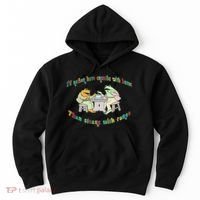 Frog I'd Rather Have Crumbs With Bums Hoodie thumb 0