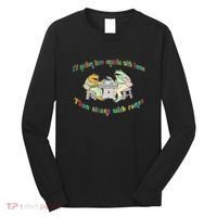 Frog I'd Rather Have Crumbs With Bums Long Sleeve Shirt thumb 0