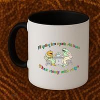 Frog I'd Rather Have Crumbs With Bums Coffee Mug thumb 2
