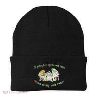 Frog I'd Rather Have Crumbs With Bums Beanie thumb 0