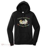 Frog I'd Rather Have Crumbs With Bums Women's Hoodie thumb 0