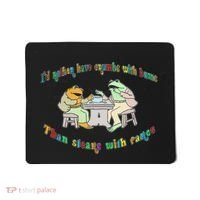 Frog I'd Rather Have Crumbs With Bums Mousepad thumb 0