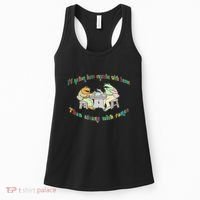 Frog I'd Rather Have Crumbs With Bums Women's Tank Top thumb 0