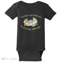 Frog I'd Rather Have Crumbs With Bums Baby Bodysuit thumb 0