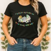 Frog I'd Rather Have Crumbs With Bums Women's T-Shirt thumb 2