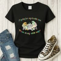 Frog I'd Rather Have Crumbs With Bums Women's T-Shirt thumb 3