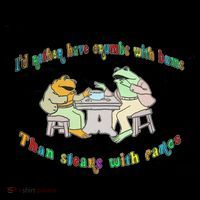 Frog I'd Rather Have Crumbs With Bums Women's T-Shirt thumb 6