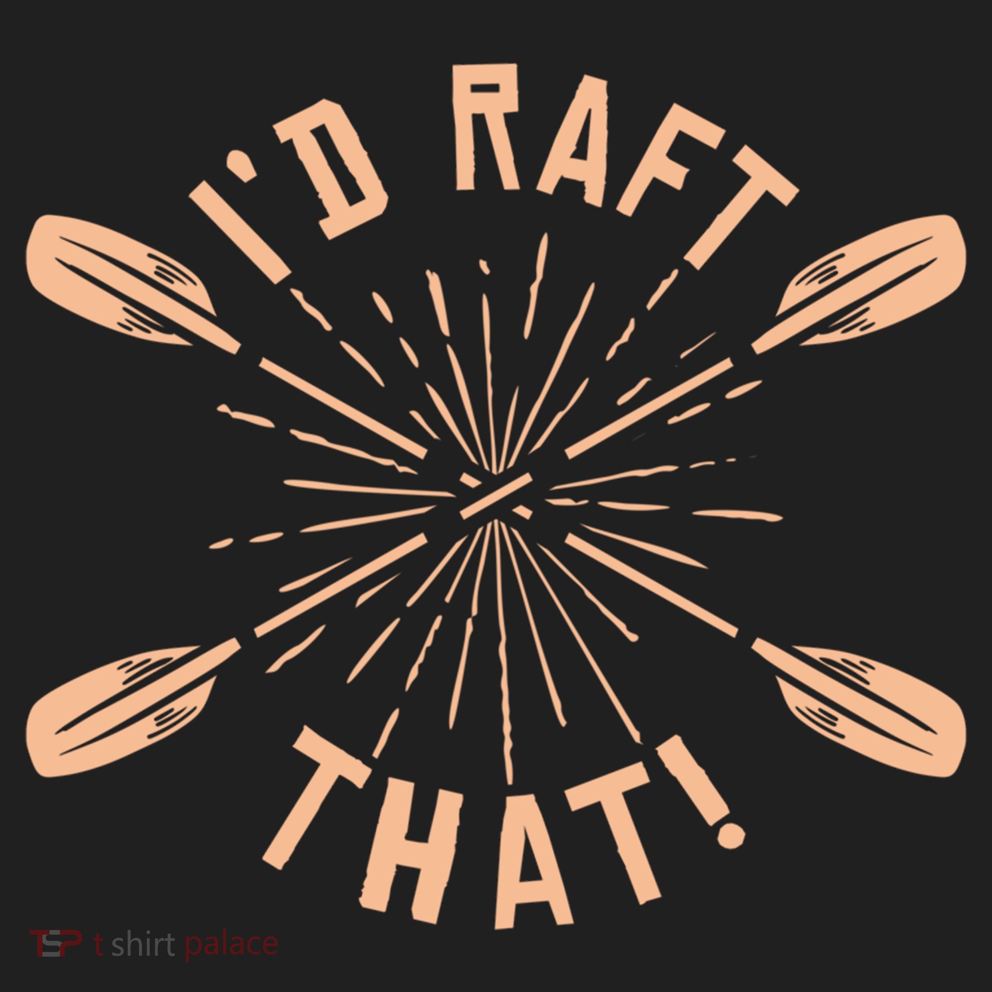 Funny I'd Raft That River Paddling White Water Rafting Gift Beanie