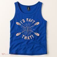 Funny I'd Raft That River Paddling White Water Rafting Gift Tank Top thumb 2