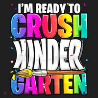 Funny I'm Ready To Crush Kindergarten Back To School Women's Sweatshirt thumb 2