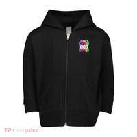 Funny I'm Ready To Crush Kindergarten Back To School Toddler Zip Fleece Hoodie thumb 0