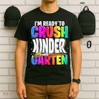 Funny I'm Ready To Crush Kindergarten Back To School T-Shirt thumb 6