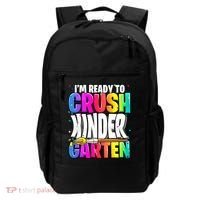 Funny I'm Ready To Crush Kindergarten Back To School Backpack thumb 0