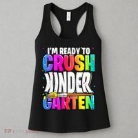 Funny I'm Ready To Crush Kindergarten Back To School Women's Tank Top thumb 3