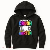 Funny I'm Ready To Crush Kindergarten Back To School Kids Hoodie thumb 0