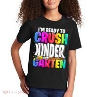 Funny I'm Ready To Crush Kindergarten Back To School Kids T-Shirt thumb 2