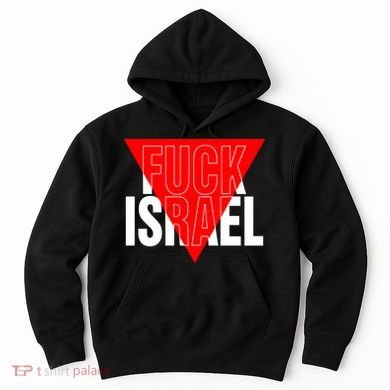 Fuck Israel Red Triangle Hoodie