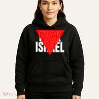 Fuck Israel Red Triangle Hoodie thumb 5
