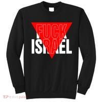 Fuck Israel Red Triangle Sweatshirt thumb 0