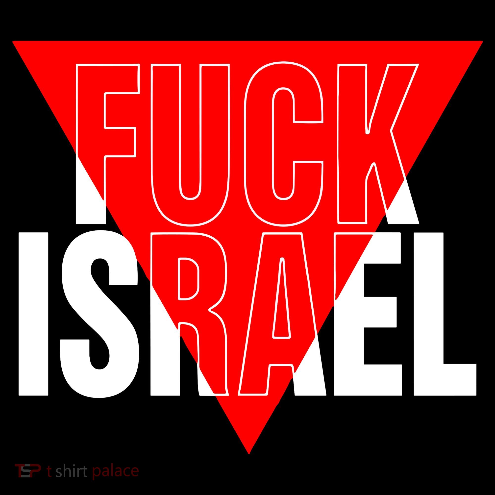 Fuck Israel Red Triangle Sweatshirt