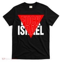 Fuck Israel Red Triangle T-Shirt thumb 0