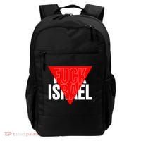 Fuck Israel Red Triangle Backpack thumb 0