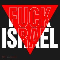 Fuck Israel Red Triangle Backpack thumb 2