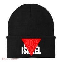 Fuck Israel Red Triangle Beanie thumb 0