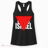 Fuck Israel Red Triangle Women's Tank Top thumb 0
