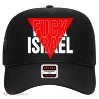 Fuck Israel Red Triangle Hat thumb 0
