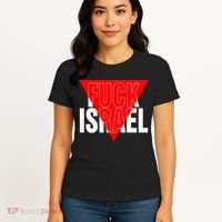 Fuck Israel Red Triangle Women's T-Shirt thumb 4