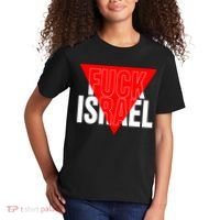 Fuck Israel Red Triangle Kids T-Shirt thumb 2