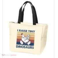 Funny I Raise Tiny Dinosaurs Chicken Joke Farmer Men Women Tote Bag thumb 3