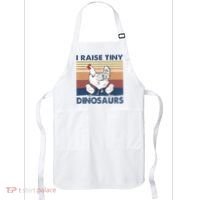 Funny I Raise Tiny Dinosaurs Chicken Joke Farmer Men Women Apron thumb 0