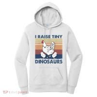 Funny I Raise Tiny Dinosaurs Chicken Joke Farmer Men Women Women's Hoodie thumb 0