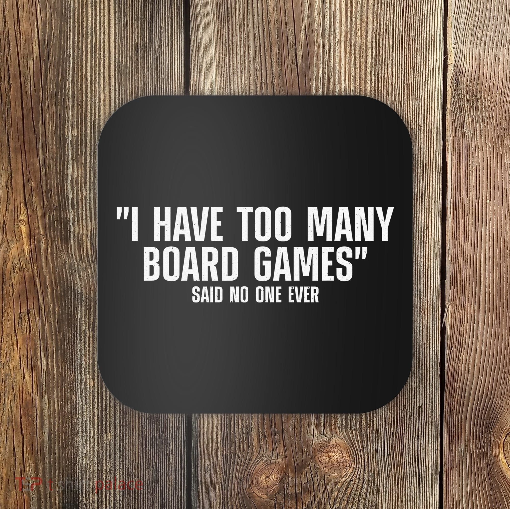 Funny I Read The Rules So You Don't Have to Board Game Gift Coaster